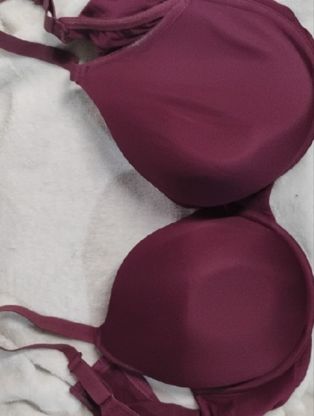 Cacique T-Shirt Bra in Deep Wine